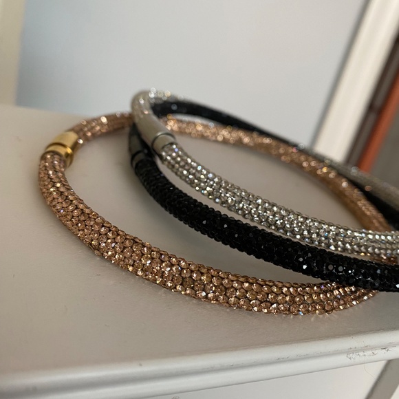 Rocknot set of 3 magnetic clasp chokers - Picture 6 of 16